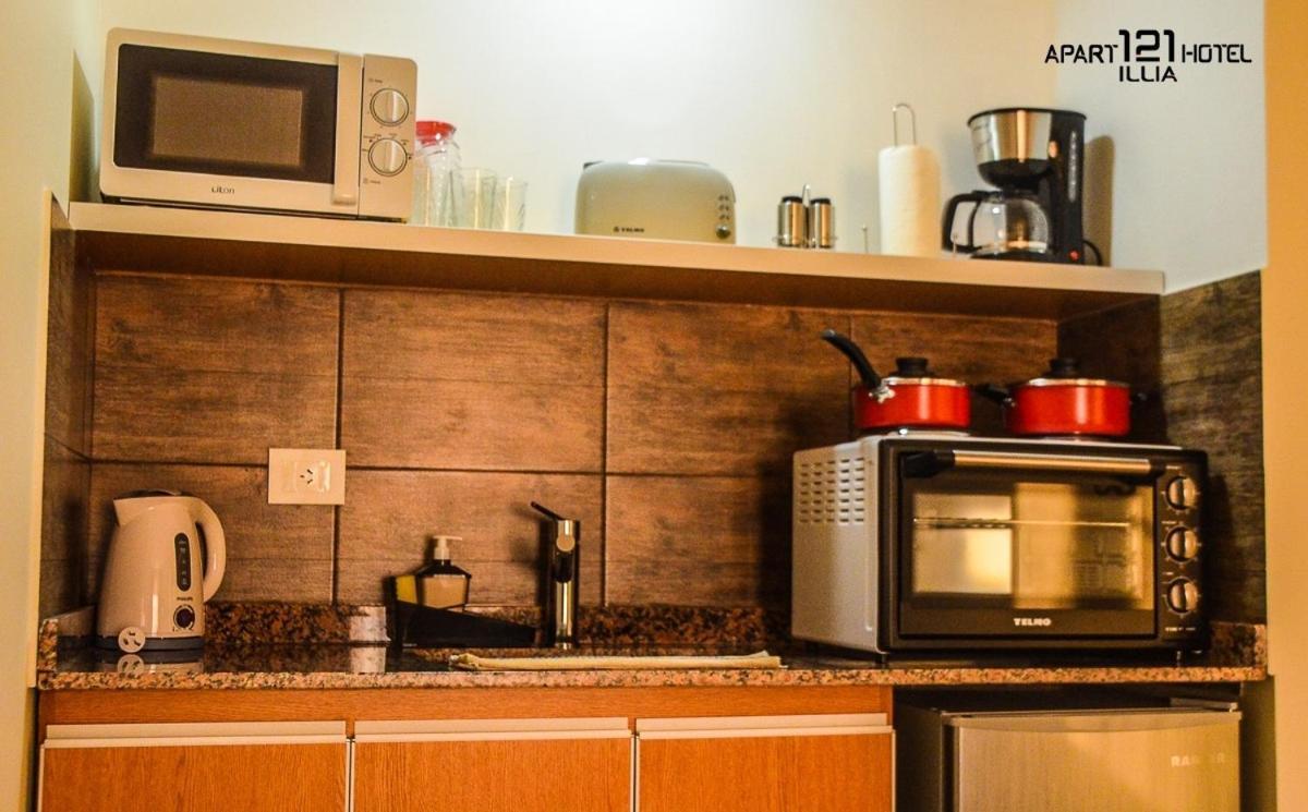 Illia 121 Apart Hotel Неукен Екстер'єр фото